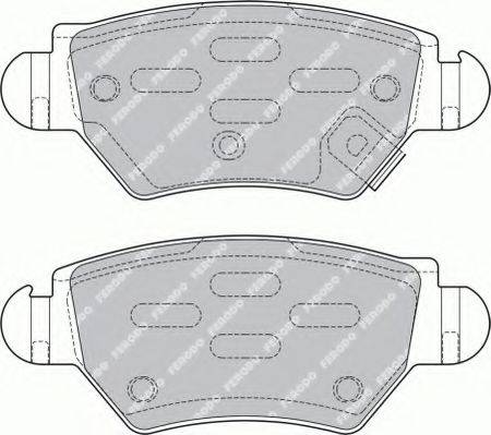 Ferodo FSL1294 - Bremsbelagsatz, Scheibenbremse alexcarstop-ersatzteile.com