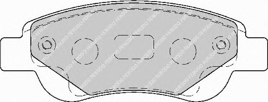 Ferodo FSL1790 - Bremsbelagsatz, Scheibenbremse alexcarstop-ersatzteile.com