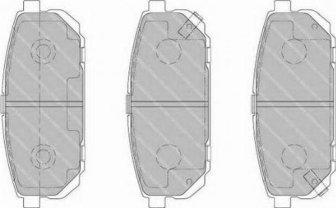 Ferodo FSL1736 - Bremsbelagsatz, Scheibenbremse alexcarstop-ersatzteile.com