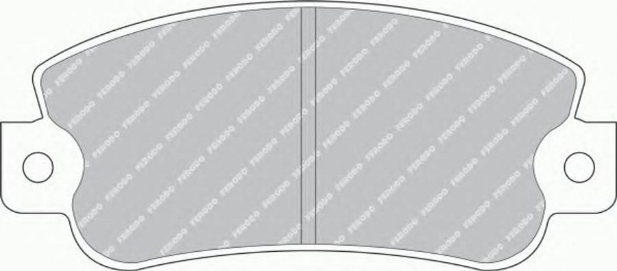 Ferodo FSL351 - Bremsbelagsatz, Scheibenbremse alexcarstop-ersatzteile.com