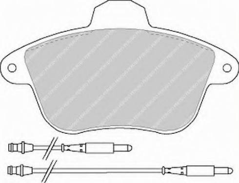 Ferodo FSL746 - Bremsbelagsatz, Scheibenbremse alexcarstop-ersatzteile.com