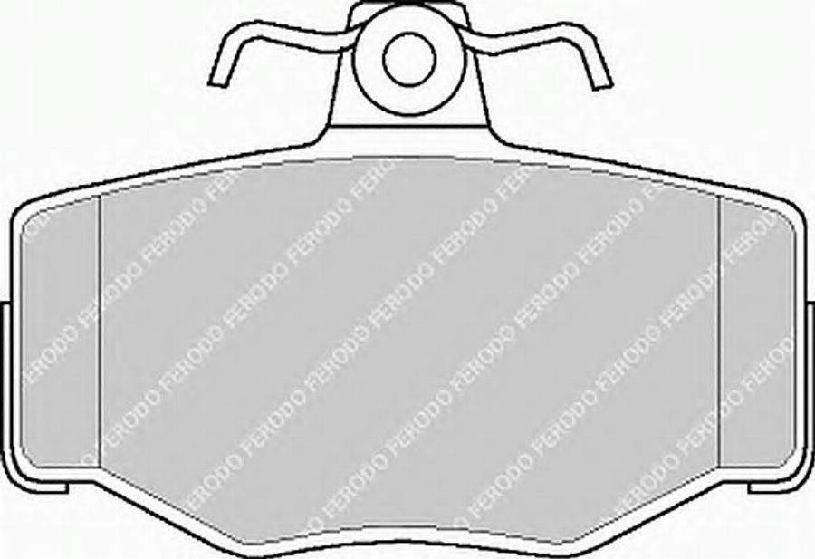 Ferodo FSL707 - Bremsbelagsatz, Scheibenbremse alexcarstop-ersatzteile.com