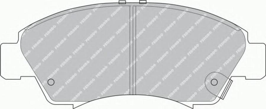 Ferodo FSL777 - Bremsbelagsatz, Scheibenbremse alexcarstop-ersatzteile.com