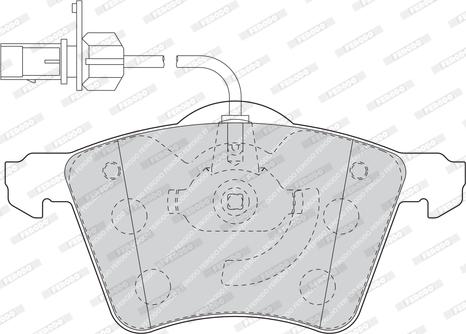 Ferodo FVR1484 - Bremsbelagsatz, Scheibenbremse alexcarstop-ersatzteile.com