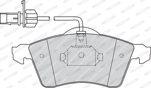 Ferodo FVR1518 - Bremsbelagsatz, Scheibenbremse alexcarstop-ersatzteile.com