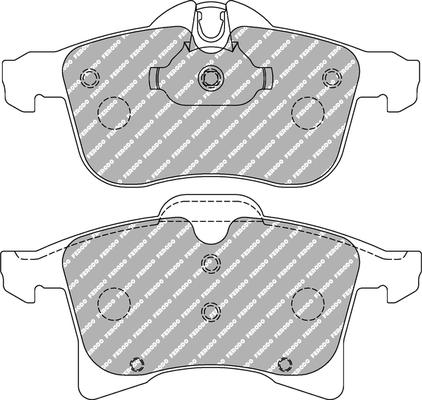 Ferodo Racing FCP1640H - Bremsbelagsatz, Scheibenbremse alexcarstop-ersatzteile.com