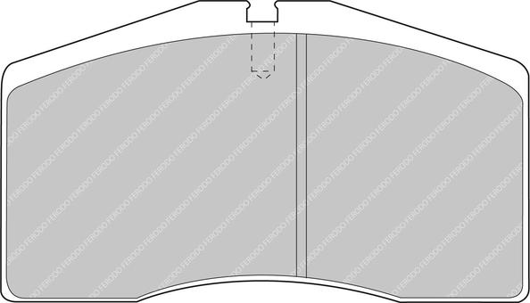 Ferodo Racing FCP891H - Bremsbelagsatz, Scheibenbremse alexcarstop-ersatzteile.com