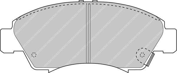 Ferodo Racing FCP777H - Bremsbelagsatz, Scheibenbremse alexcarstop-ersatzteile.com