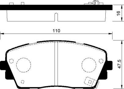 Brake Engineering PA1988 - Bremsbelagsatz, Scheibenbremse alexcarstop-ersatzteile.com