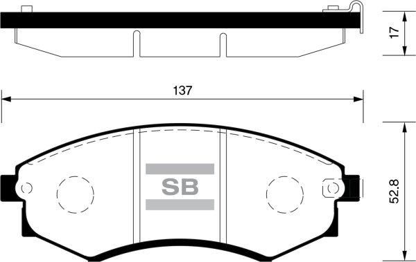 FI.BA FBP1048 - Bremsbelagsatz, Scheibenbremse alexcarstop-ersatzteile.com