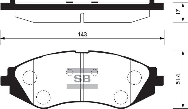 FI.BA FBP1159 - Bremsbelagsatz, Scheibenbremse alexcarstop-ersatzteile.com