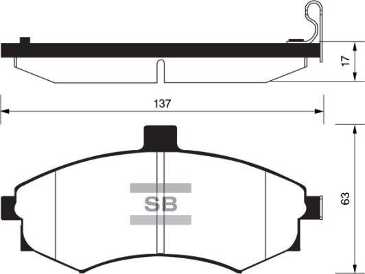 FI.BA FBP1152 - Bremsbelagsatz, Scheibenbremse alexcarstop-ersatzteile.com