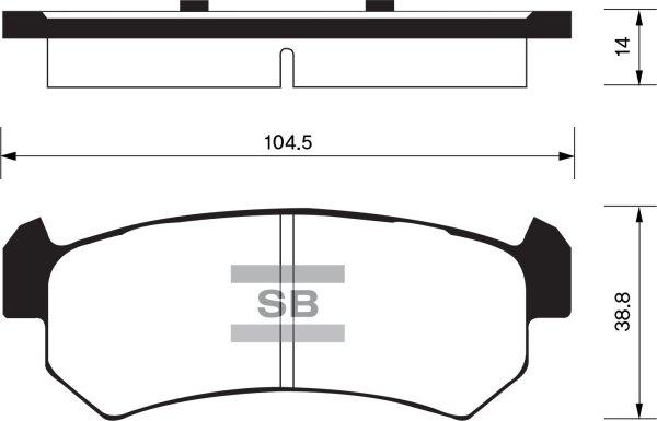 FI.BA FBP1160 - Bremsbelagsatz, Scheibenbremse alexcarstop-ersatzteile.com