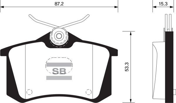 FI.BA FBP1391 - Bremsbelagsatz, Scheibenbremse alexcarstop-ersatzteile.com