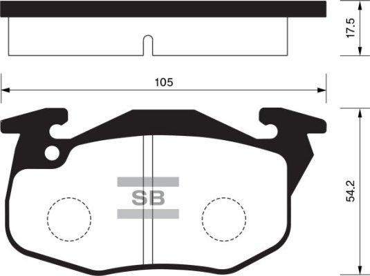 BOSCH 986569860 - Bremsbelagsatz, Scheibenbremse alexcarstop-ersatzteile.com