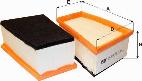 Quinton Hazell WA6325 - Luftfilter alexcarstop-ersatzteile.com