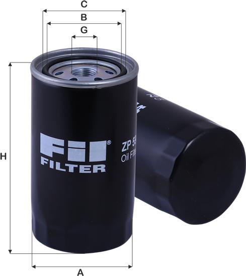 FIL Filter ZP 594 B - Ölfilter alexcarstop-ersatzteile.com