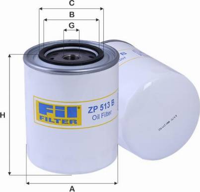 FIL Filter ZP 513 B - Ölfilter alexcarstop-ersatzteile.com