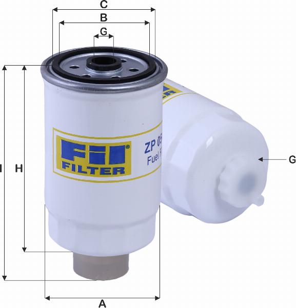 JC PREMIUM B36900PR - Kraftstofffilter alexcarstop-ersatzteile.com