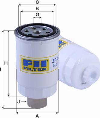 FIL Filter ZP 05 EF - Kraftstofffilter alexcarstop-ersatzteile.com