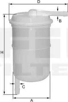 FIL Filter ZP 8051 FP - Kraftstofffilter alexcarstop-ersatzteile.com