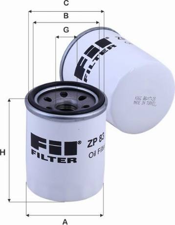 FIL Filter ZP 83 - Ölfilter alexcarstop-ersatzteile.com