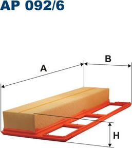 Filtron AP092/6 - Luftfilter alexcarstop-ersatzteile.com