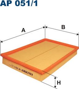 Filtron AP051/1 - Luftfilter alexcarstop-ersatzteile.com