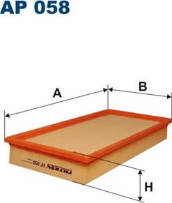 Filtron AP058 - Luftfilter alexcarstop-ersatzteile.com