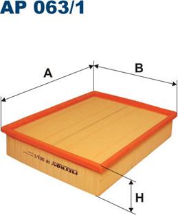 Filtron AP063/1 - Luftfilter alexcarstop-ersatzteile.com