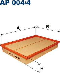 Filtron AP004/4 - Luftfilter alexcarstop-ersatzteile.com