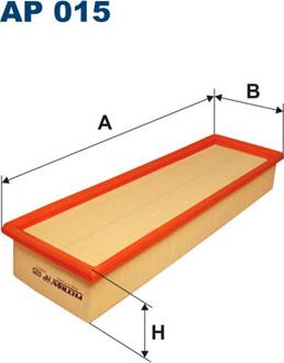 Filtron AP015 - Luftfilter alexcarstop-ersatzteile.com