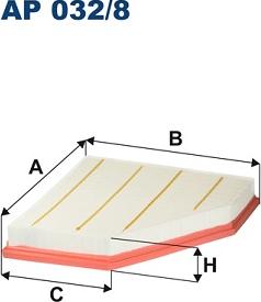 Filtron AP032/8 - Luftfilter alexcarstop-ersatzteile.com