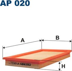 Filtron AP020 - Luftfilter alexcarstop-ersatzteile.com