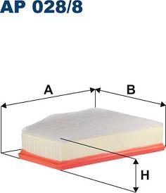 Filtron AP 028/8 - Luftfilter alexcarstop-ersatzteile.com