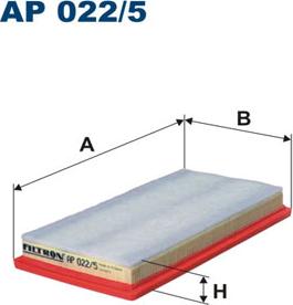 Filtron AP022/5 - Luftfilter alexcarstop-ersatzteile.com