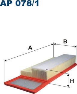 Filtron AP078/1 - Luftfilter alexcarstop-ersatzteile.com