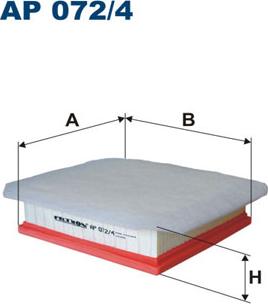 Filtron AP072/4 - Luftfilter alexcarstop-ersatzteile.com