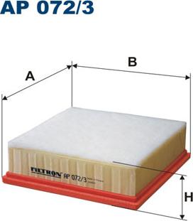 Filtron AP072/3 - Luftfilter alexcarstop-ersatzteile.com