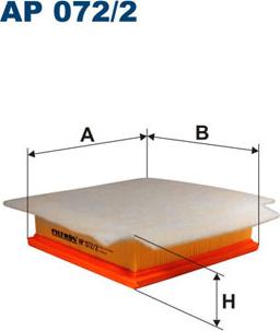 Filtron AP072/2 - Luftfilter alexcarstop-ersatzteile.com