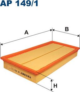 Filtron AP149/1 - Luftfilter alexcarstop-ersatzteile.com