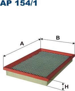 Filtron AP154/1 - Luftfilter alexcarstop-ersatzteile.com