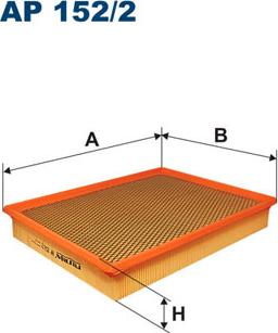 Filtron AP152/2 - Luftfilter alexcarstop-ersatzteile.com