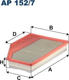 Filtron AP 152/7 - Luftfilter alexcarstop-ersatzteile.com