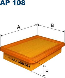 Filtron AP108 - Luftfilter alexcarstop-ersatzteile.com