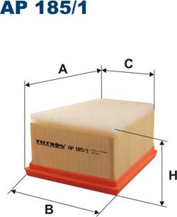 Filtron AP185/1 - Luftfilter alexcarstop-ersatzteile.com