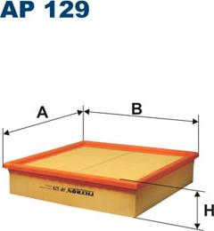 Filtron AP129 - Luftfilter alexcarstop-ersatzteile.com