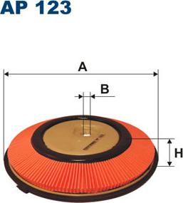 Filtron AP123 - Luftfilter alexcarstop-ersatzteile.com