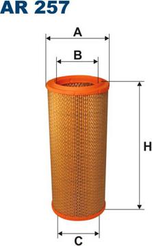 Filtron AR257 - Luftfilter alexcarstop-ersatzteile.com