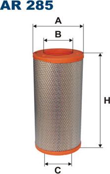 Filtron AR285 - Luftfilter alexcarstop-ersatzteile.com